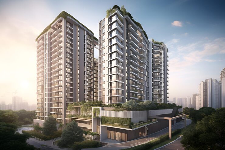 Artist's impression of Rustomjee Lokhandwala