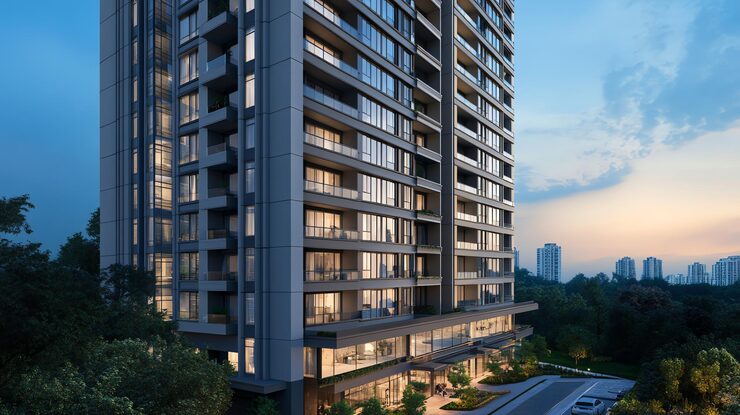 Artist's impression of Rustomjee Ozone Skye